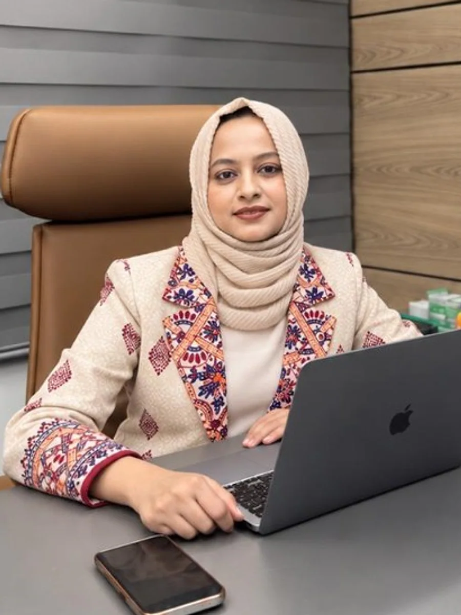 Tamanna Islam, Chairman of Zero Yards International, in Dhaka