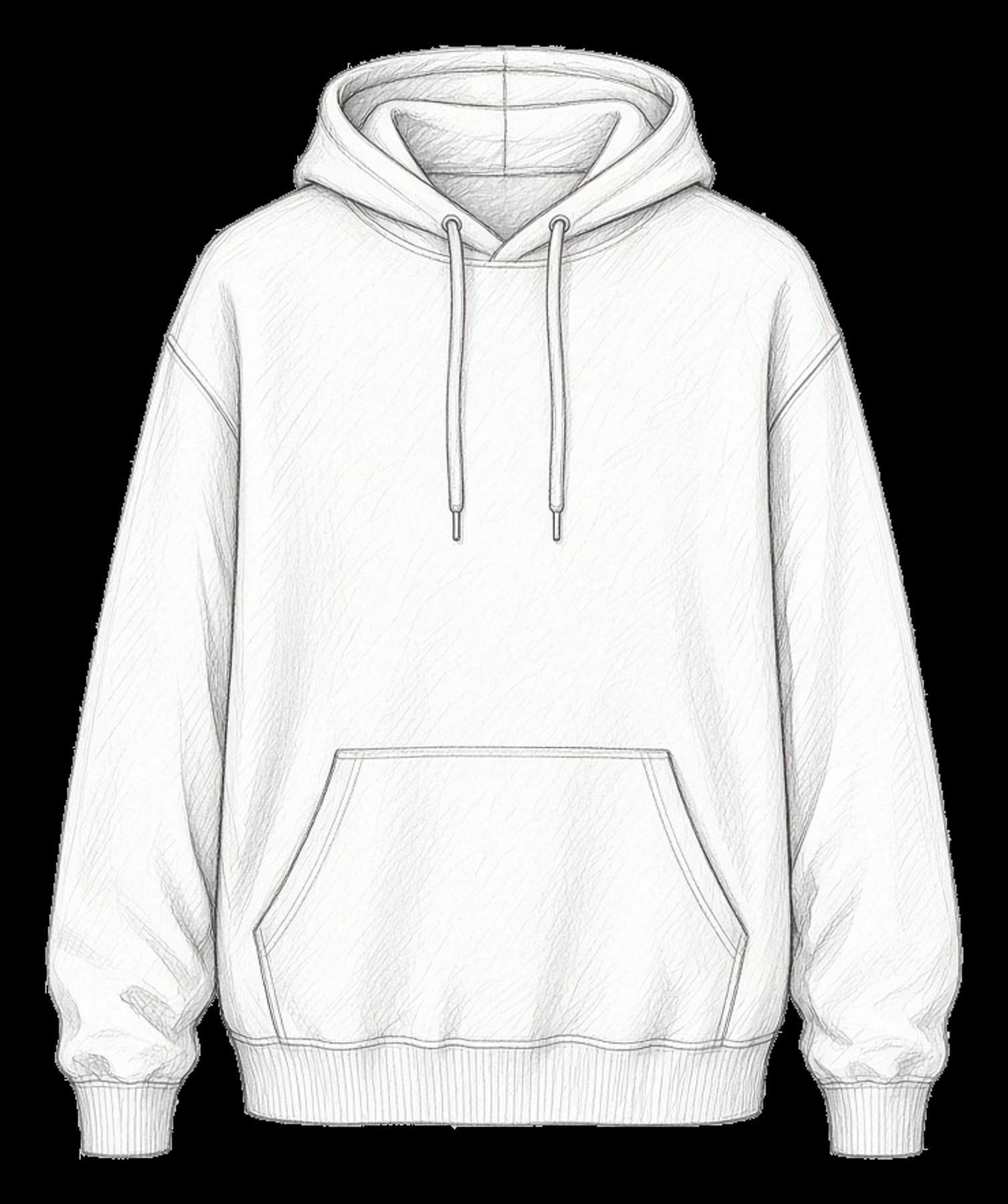 Paper sketch of the Fleece & Lounge development range
