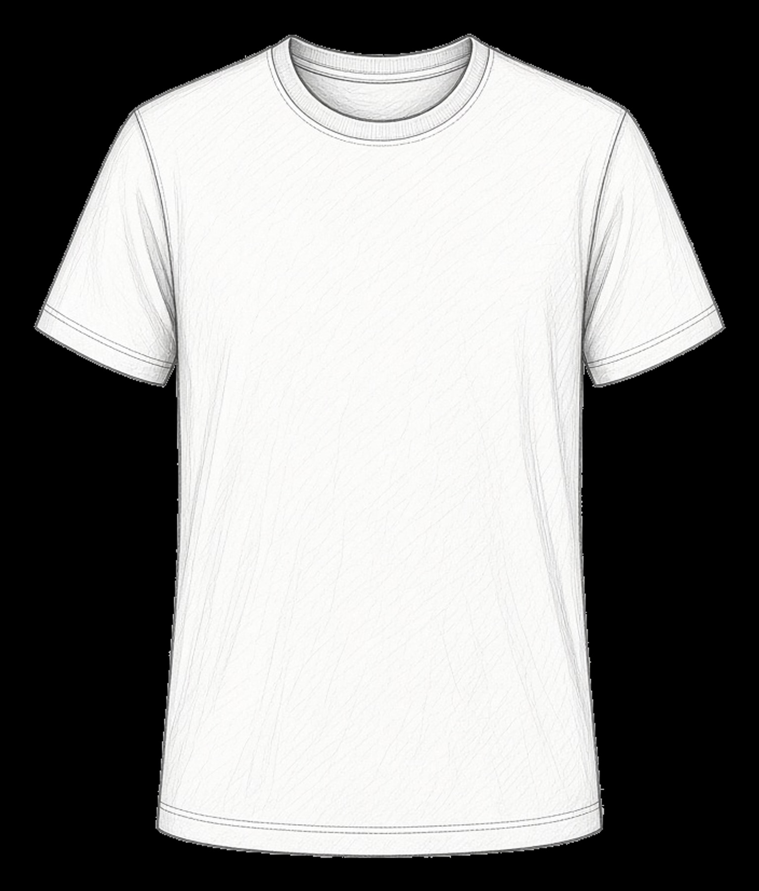 Paper sketch of the Tees & Polos development range