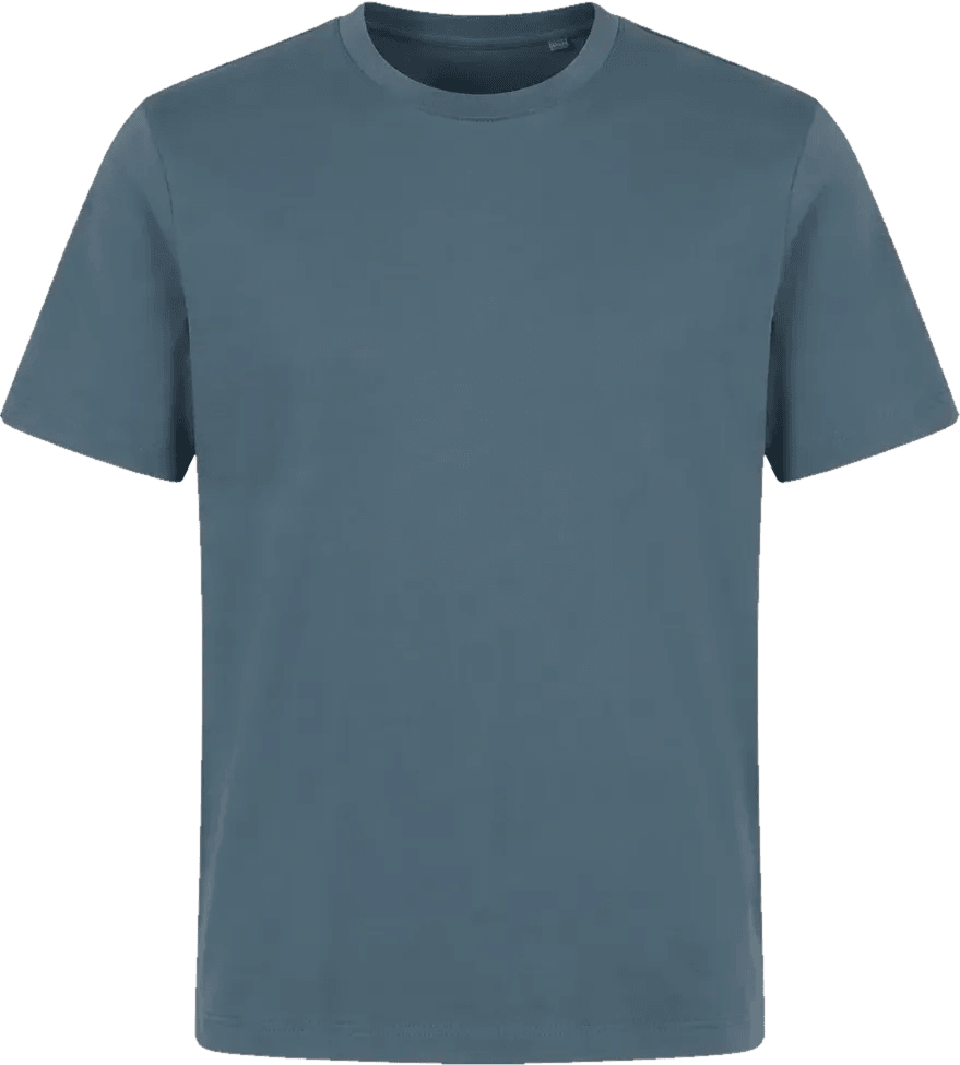 Dusty blue crew tee