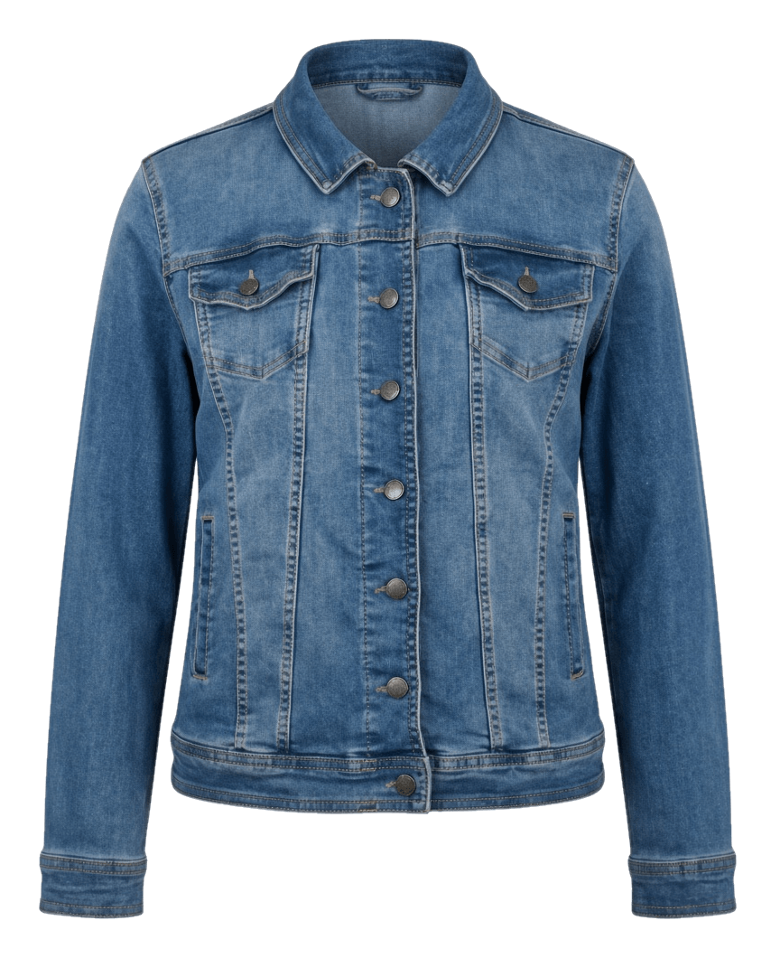 Classic blue denim jacket