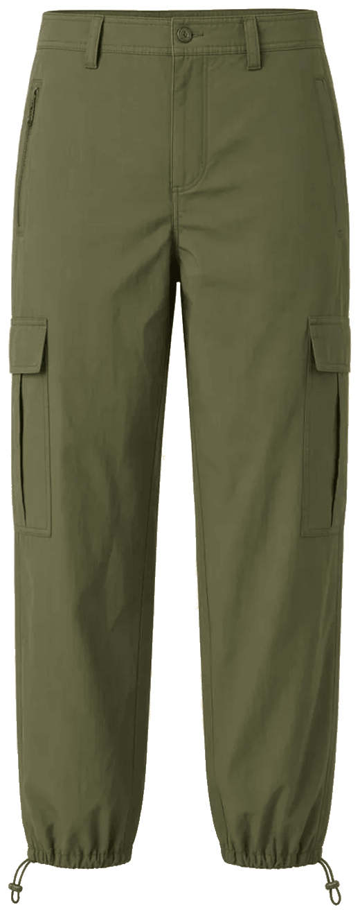 Olive cargo pants