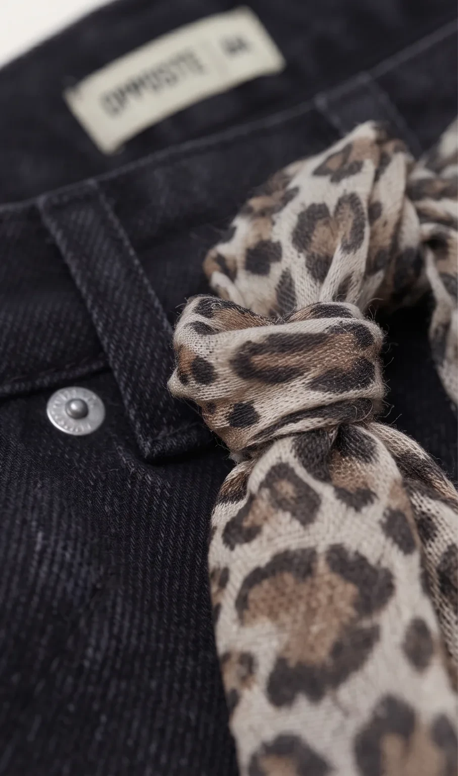 Black frayed denim shorts, micro view, development reference