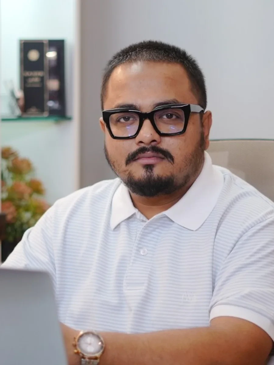 Mahbub Robbani, Managing Director of Zero Yards International, in Dhaka