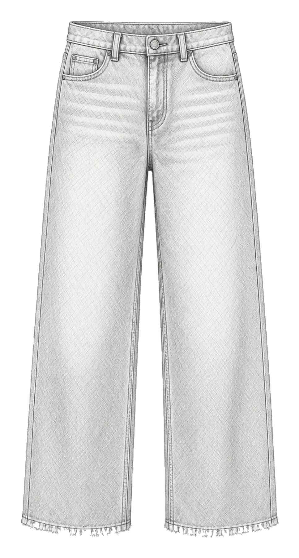 Paper sketch of the Denim development range